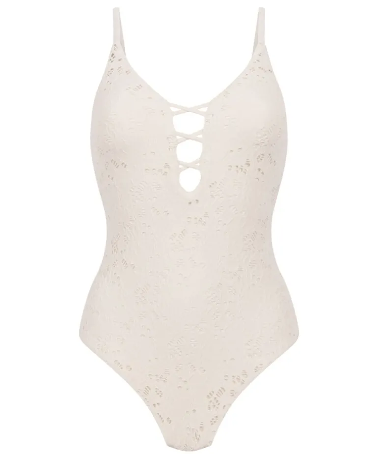 Crochet Bathingsuit - White