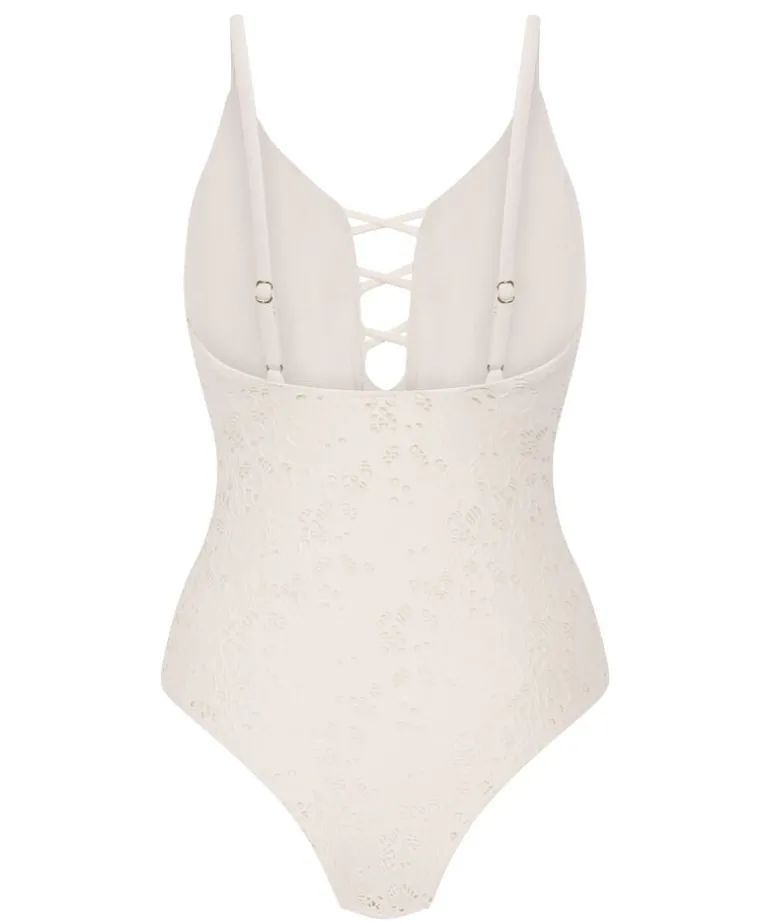 Crochet Bathingsuit - White