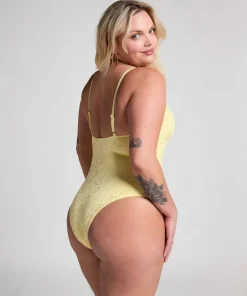 Crochet Bathingsuit - Yellow