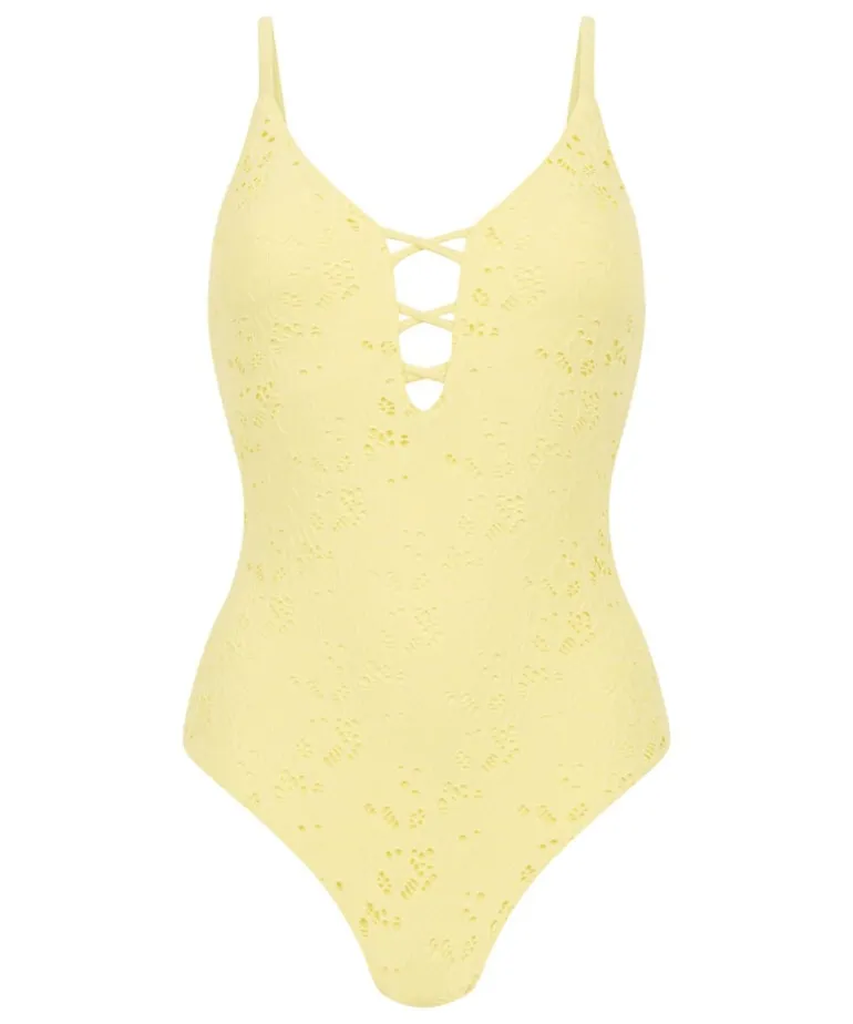 Crochet Bathingsuit - Yellow