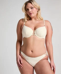 Crochet Bikini Top - White