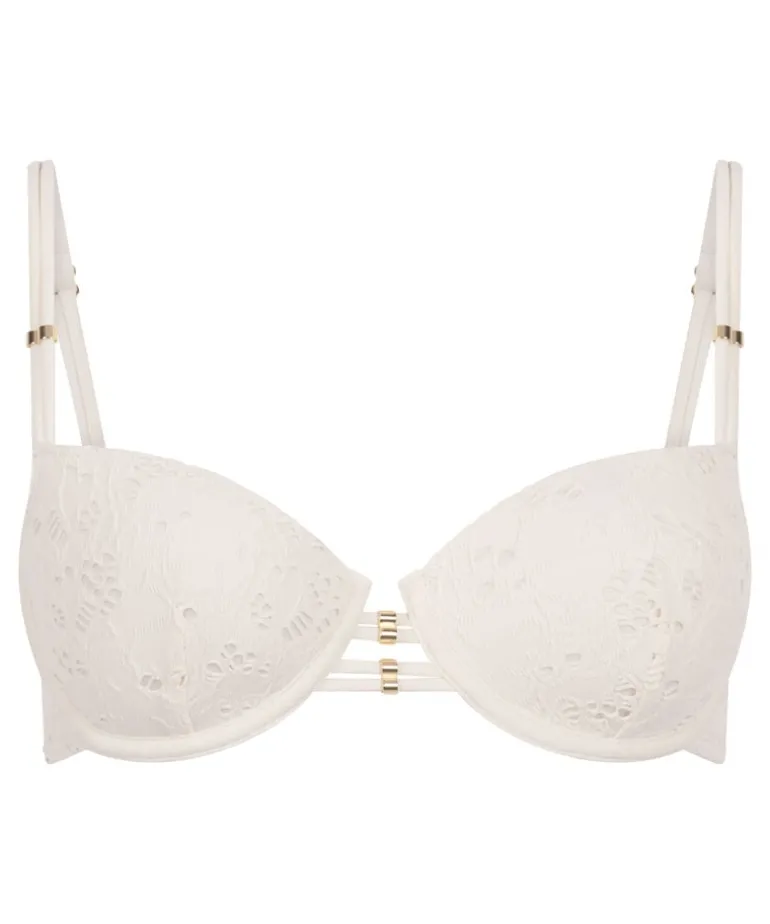 Crochet Bikini Top - White