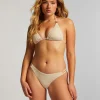 Crochet Cheeky Tanga Bikini Bottoms - White