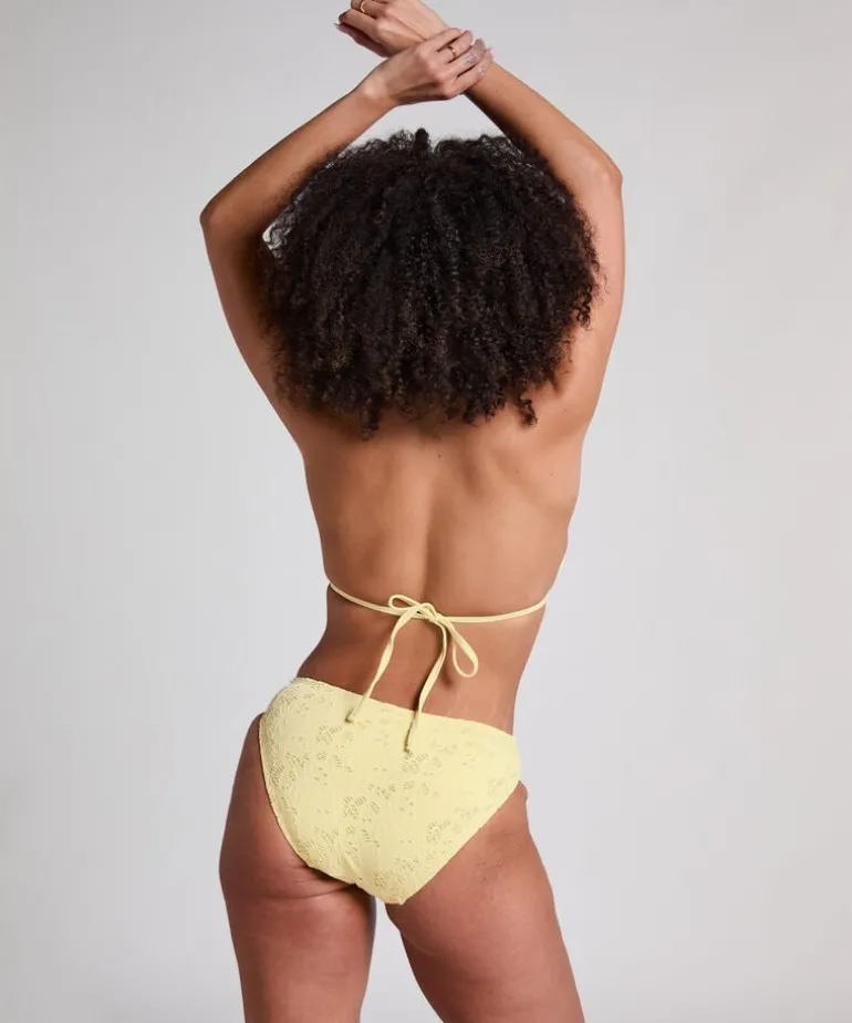 Crochet Rio Bikinibottom - Yellow