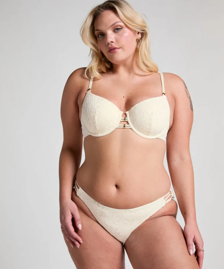 Crochet Rio Bikinibottom - White
