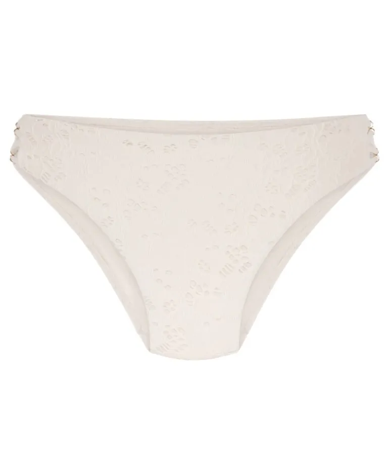 Crochet Rio Bikinibottom - White