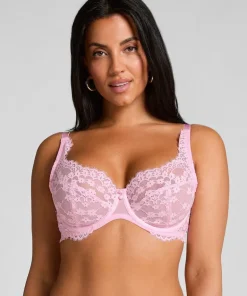 Daisy Non-Padded Underwired Bra - Pink