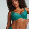 Daisy Non-Padded Underwired Bra - Green