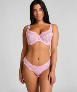 Daisy Non-Padded Underwired Bra - Pink