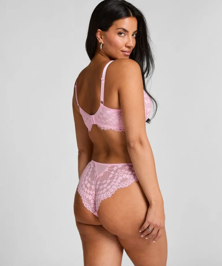 Daisy Non-Padded Underwired Bra - Pink