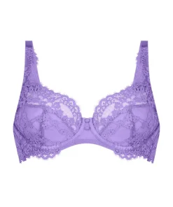 Daisy Non-Padded Underwired Bra - Purple