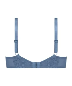 Daisy Non-Padded Underwired Bra - Blue