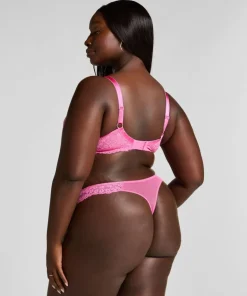 Daisy Non-Padded Underwired Bra - Pink