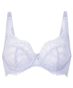 Daisy Non-Padded Underwired Bra - Purple