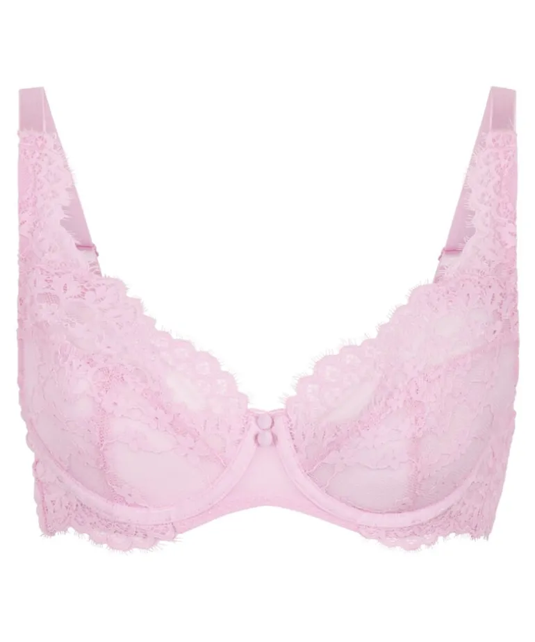 Daisy Non-Padded Underwired Bra - Pink