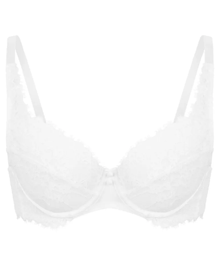 Daisy Non-Padded Underwired Bra - White