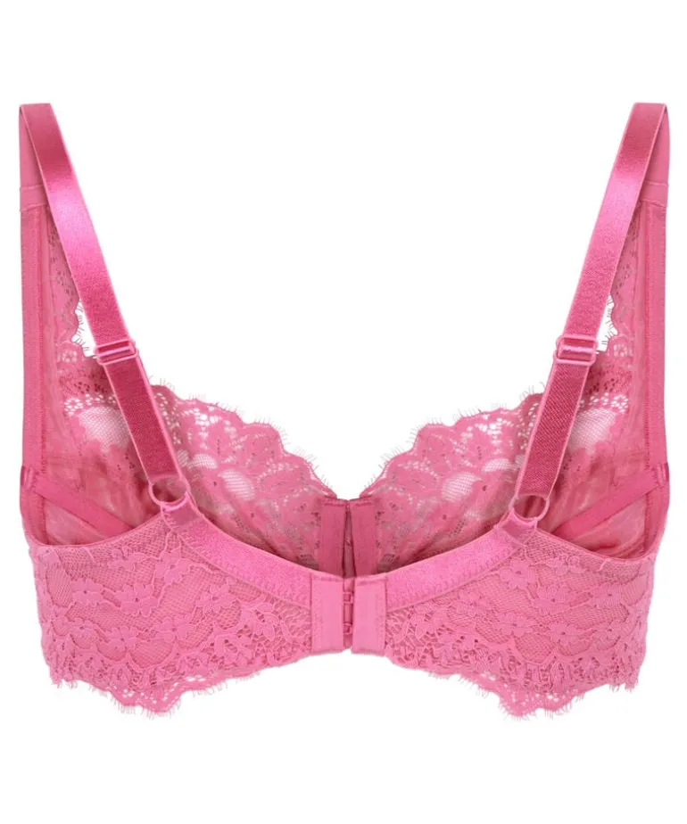 Daisy Non-Padded Underwired Bra - Pink