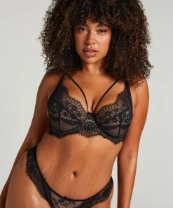 Daphne Non-Padded Underwired Bra - Black