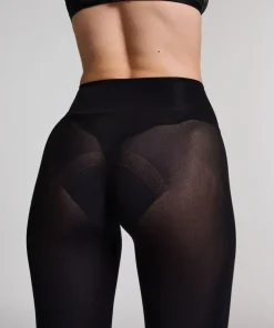 60 Denier Seamless Tights - Black