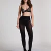40 Denier Seamless Velvet Touch Tights - Black