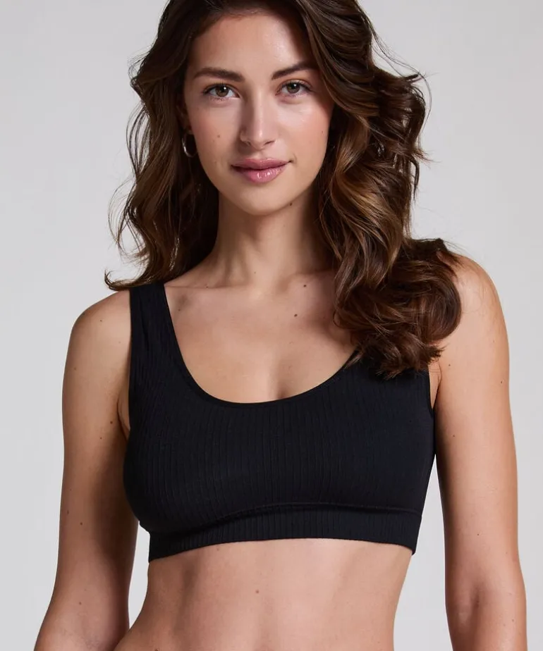Dianne Scoop Bralette - Black