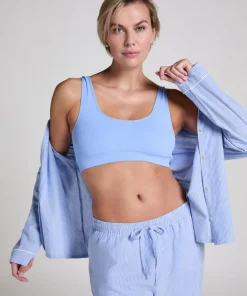 Dianne Scoop Bralette - Blue