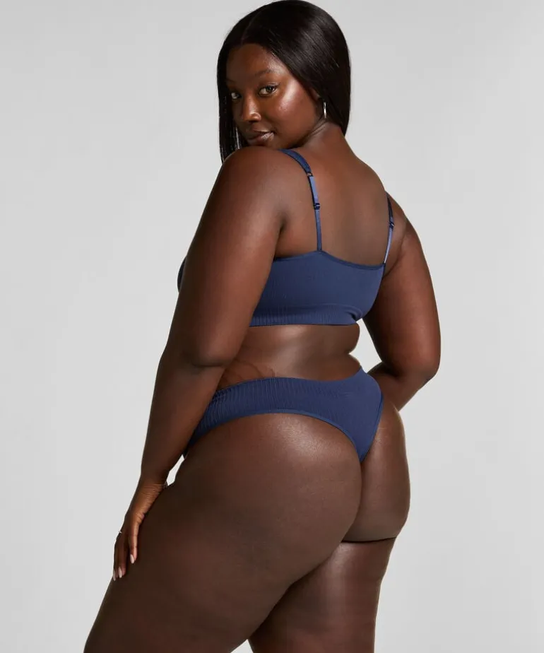 Dianne Scoop Bralette - Blue