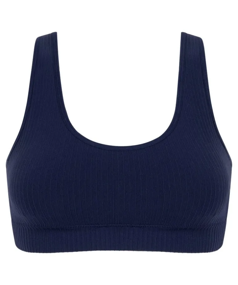 Dianne Scoop Bralette - Blue