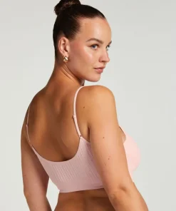 Dianne Triangle Bralette - Pink