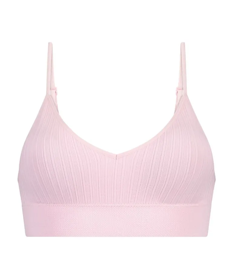 Dianne Triangle Bralette - Pink