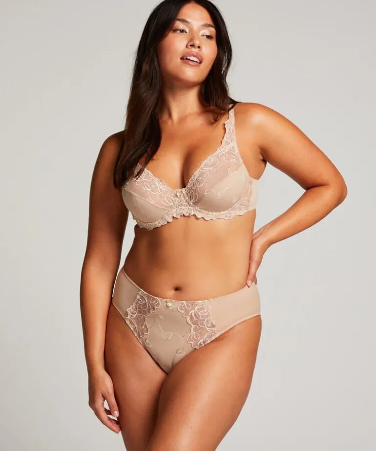 Diva High Knickers - Beige