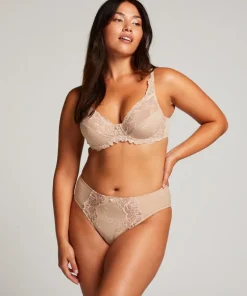 Diva High Knickers - Beige