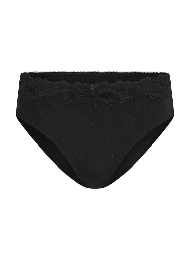 Diva High Knickers - Black