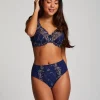 Diva High Knickers - Blue