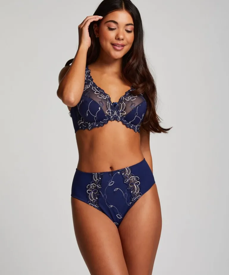 Diva High Knickers - Blue