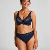 Diva High Knickers - Blue