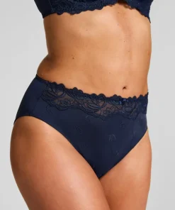 Diva High Knickers - Blue