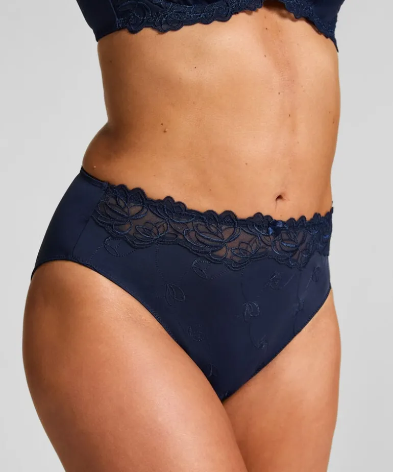 Diva High Knickers - Blue