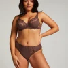 Diva High Knickers - Brown