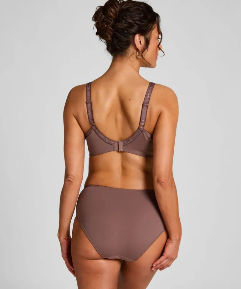 Diva High Knickers - Brown