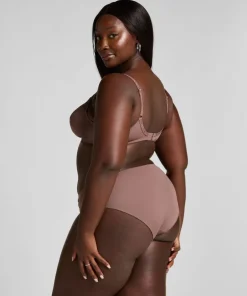 Diva High Knickers - Brown
