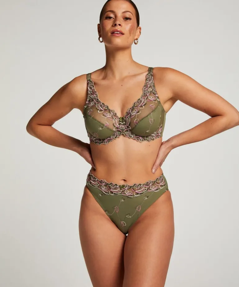 Diva High Knickers - Green