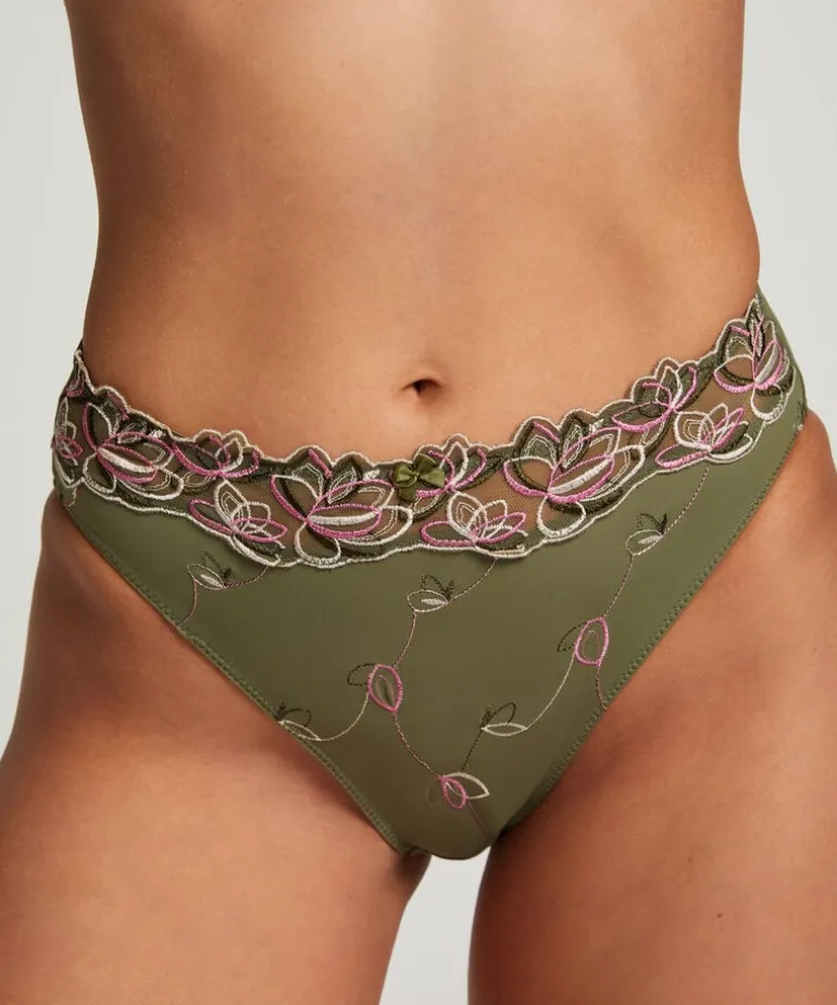 Diva High Knickers - Green