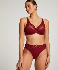 Diva High Knickers - Red
