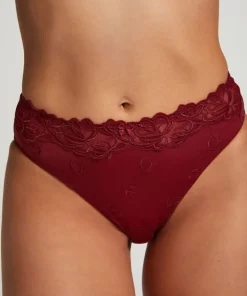 Diva High Knickers - Red