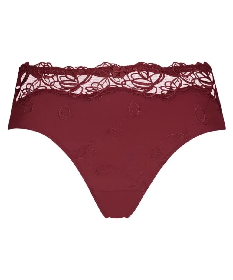 Diva High Knickers - Red