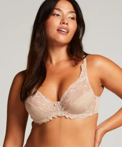 Diva Non-Padded Underwired Bra - Beige