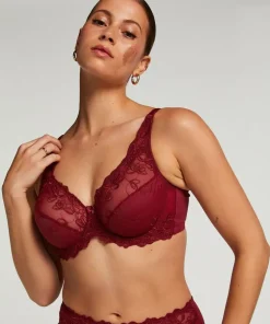 Diva Non-Padded Underwired Bra - Red