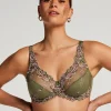 Diva Non-Padded Underwired Bra - Green