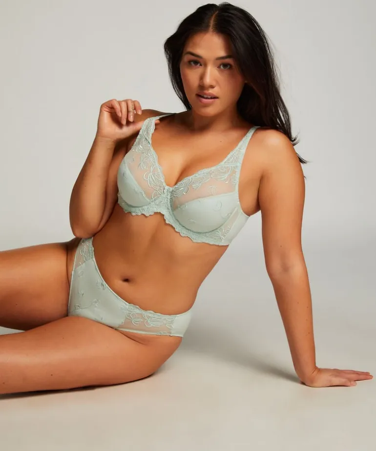 Diva Non-Padded Underwired Bra - Green